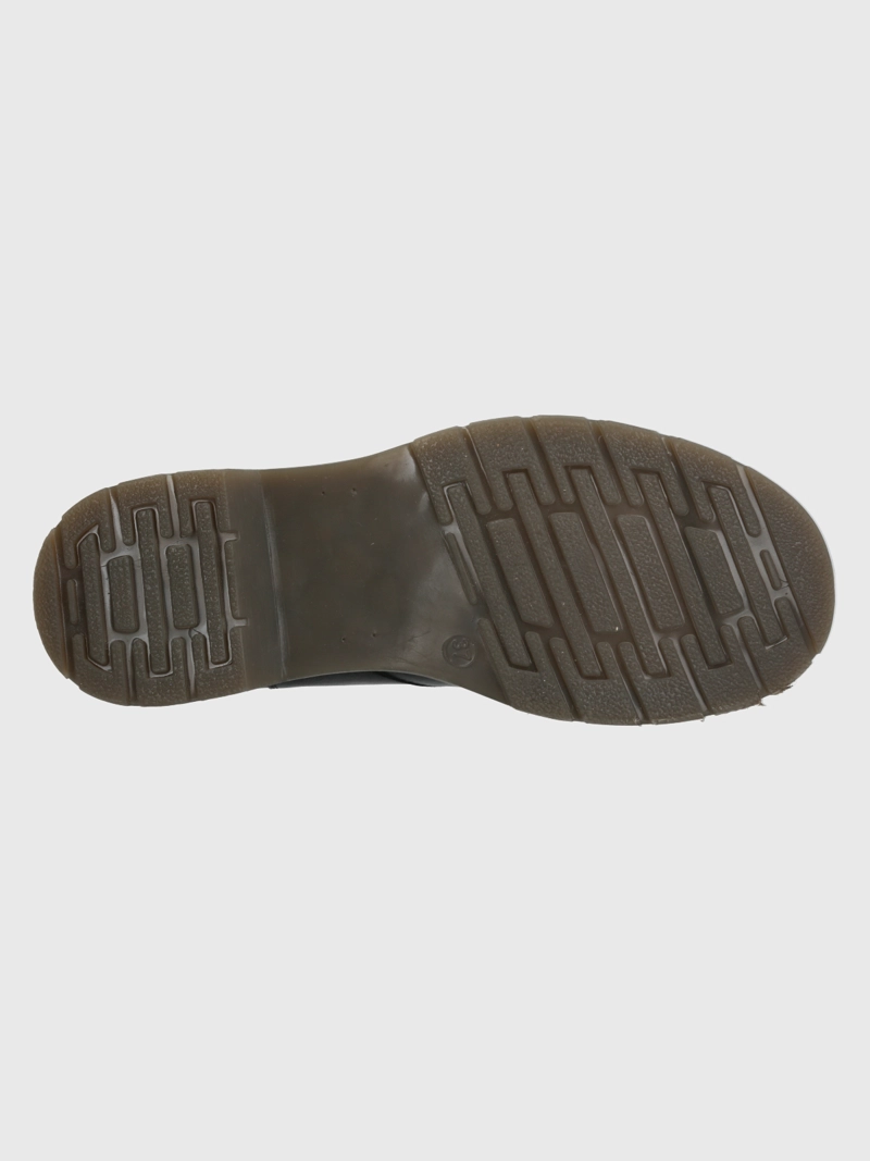 BOTIN CUERO MUJER MART NEGRO HUSH PUPPIES - 8