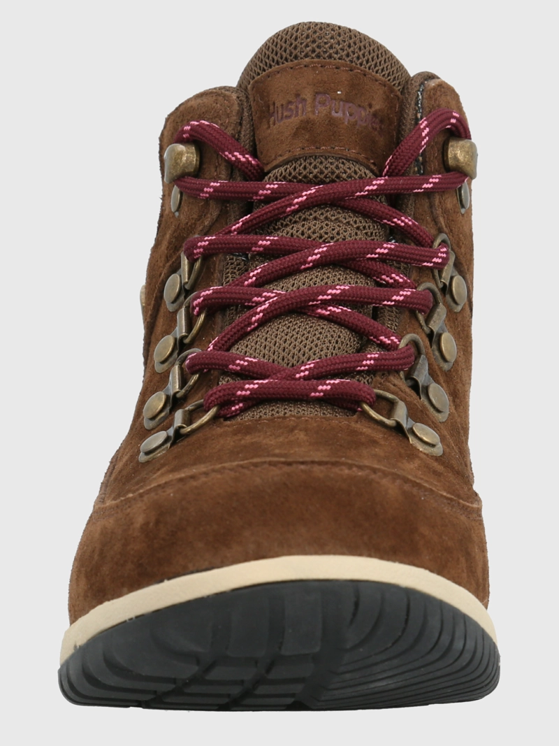 BOTIN CUERO MUJER EMUR CAFE  HUSH PUPPIES - 4