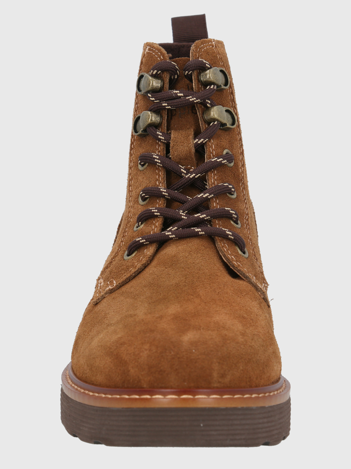 BOTIN CUERO MUJER DIDI CAFE  CLARO HUSH PUPPIES - 4