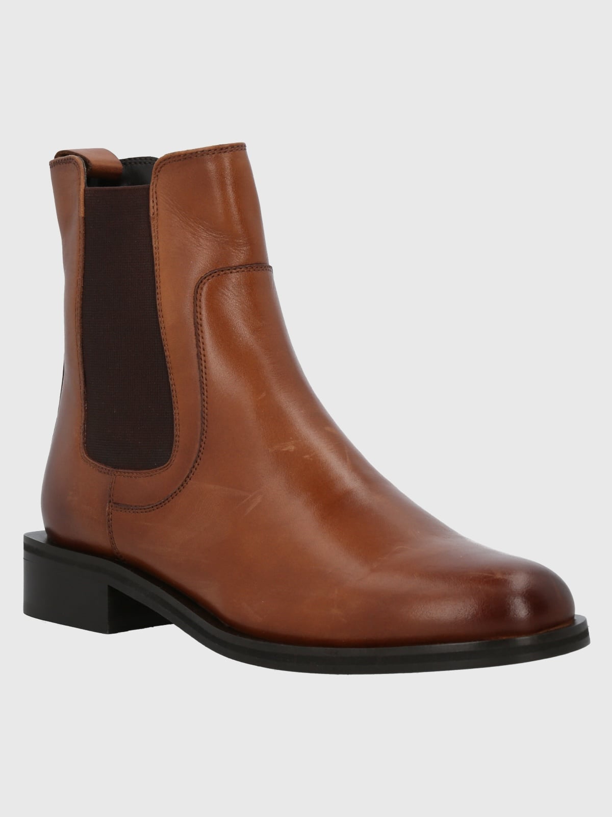 BOTÍN CUERO MUJER RIVOR CAMEL HUSH PUPPIES - 1