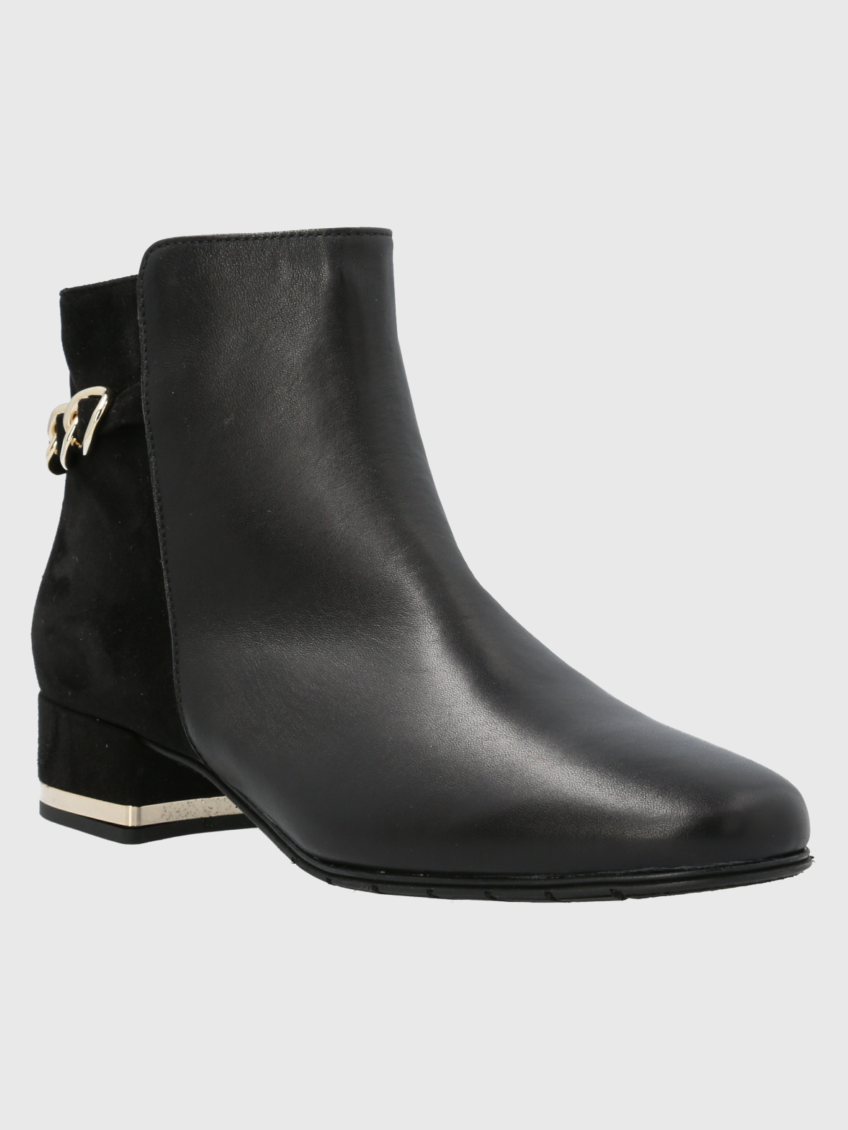 BOTÍN CUERO MUJER ALESANDRA NEGRO HUSH PUPPIES - 1