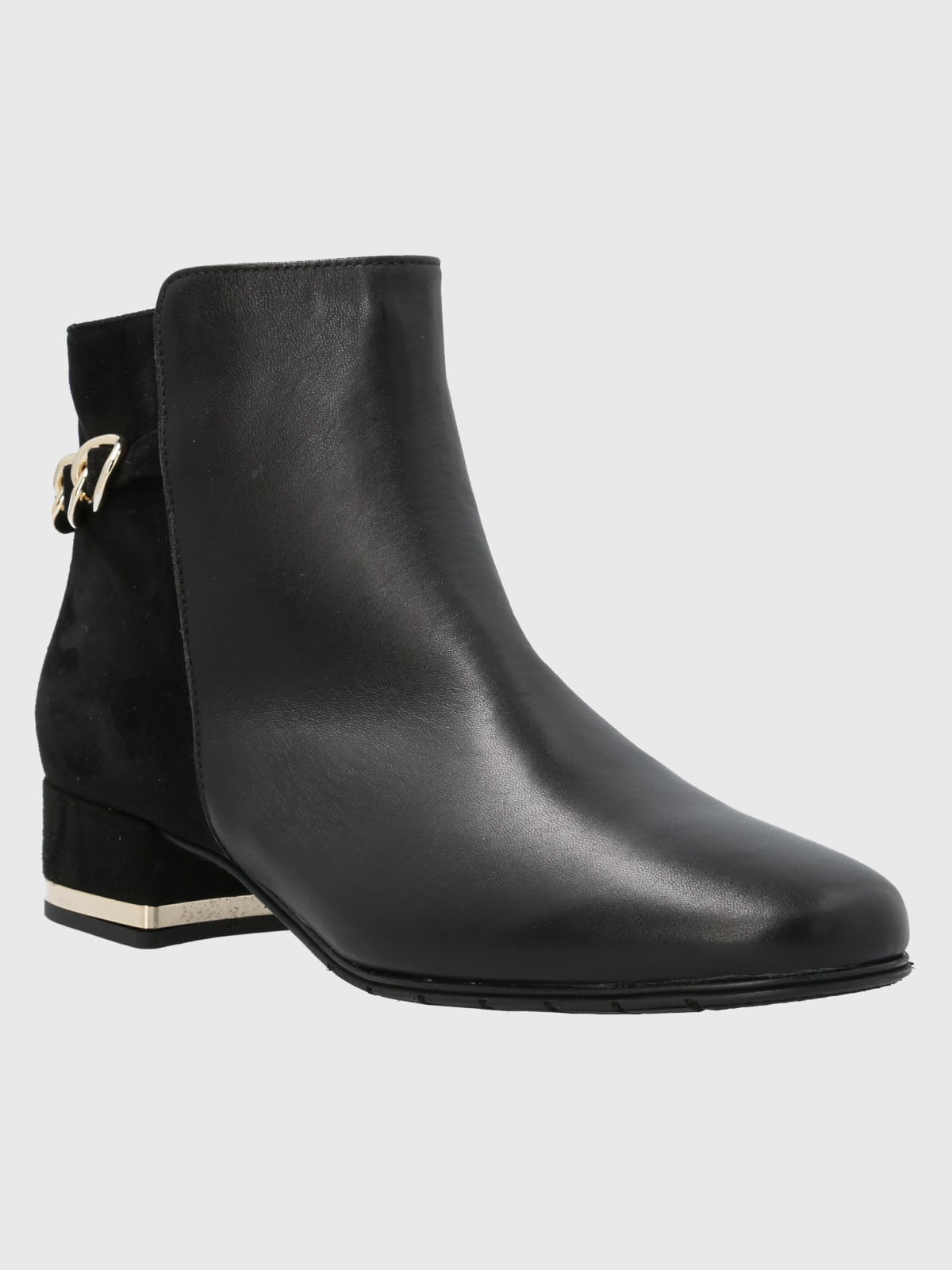 BOTÍN CUERO MUJER ALESANDRA NEGRO HUSH PUPPIES - 1