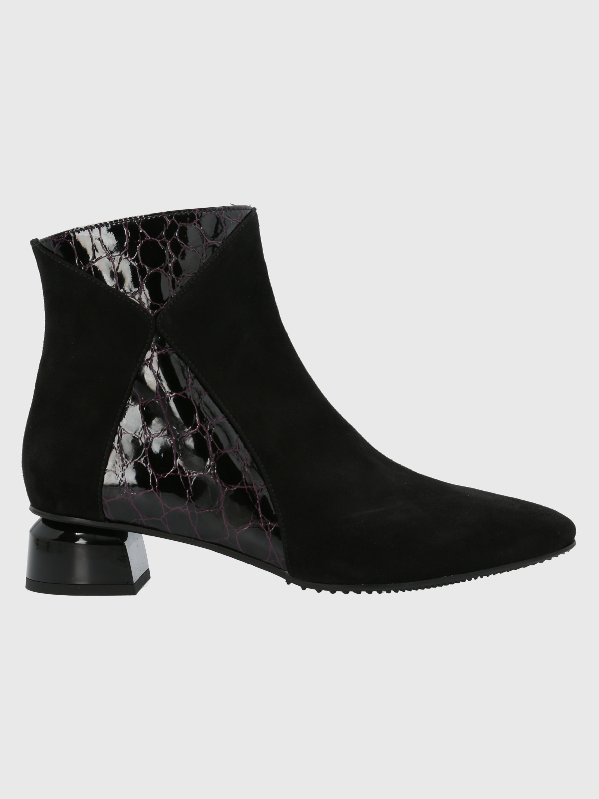 BOTÍN CUERO MUJER CARMINE NEGRO HUSH PUPPIES - 2