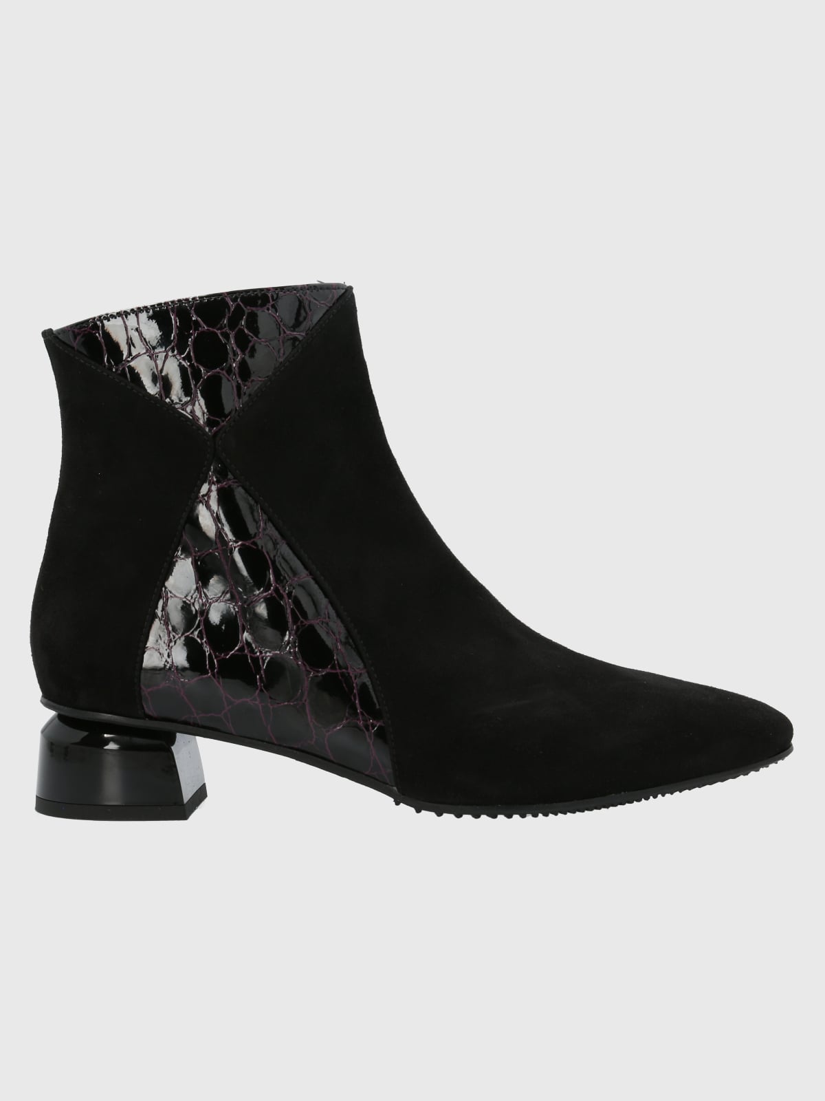BOTÍN CUERO MUJER CARMINE NEGRO HUSH PUPPIES - 2