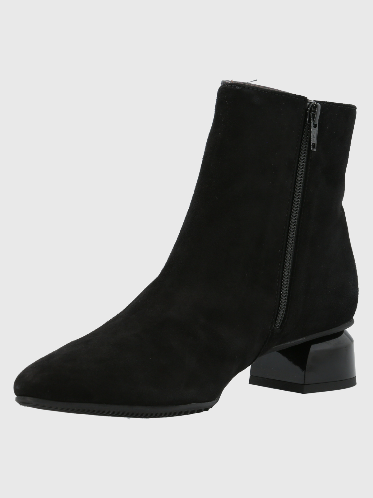 BOTÍN CUERO MUJER CARMINE NEGRO HUSH PUPPIES - 6
