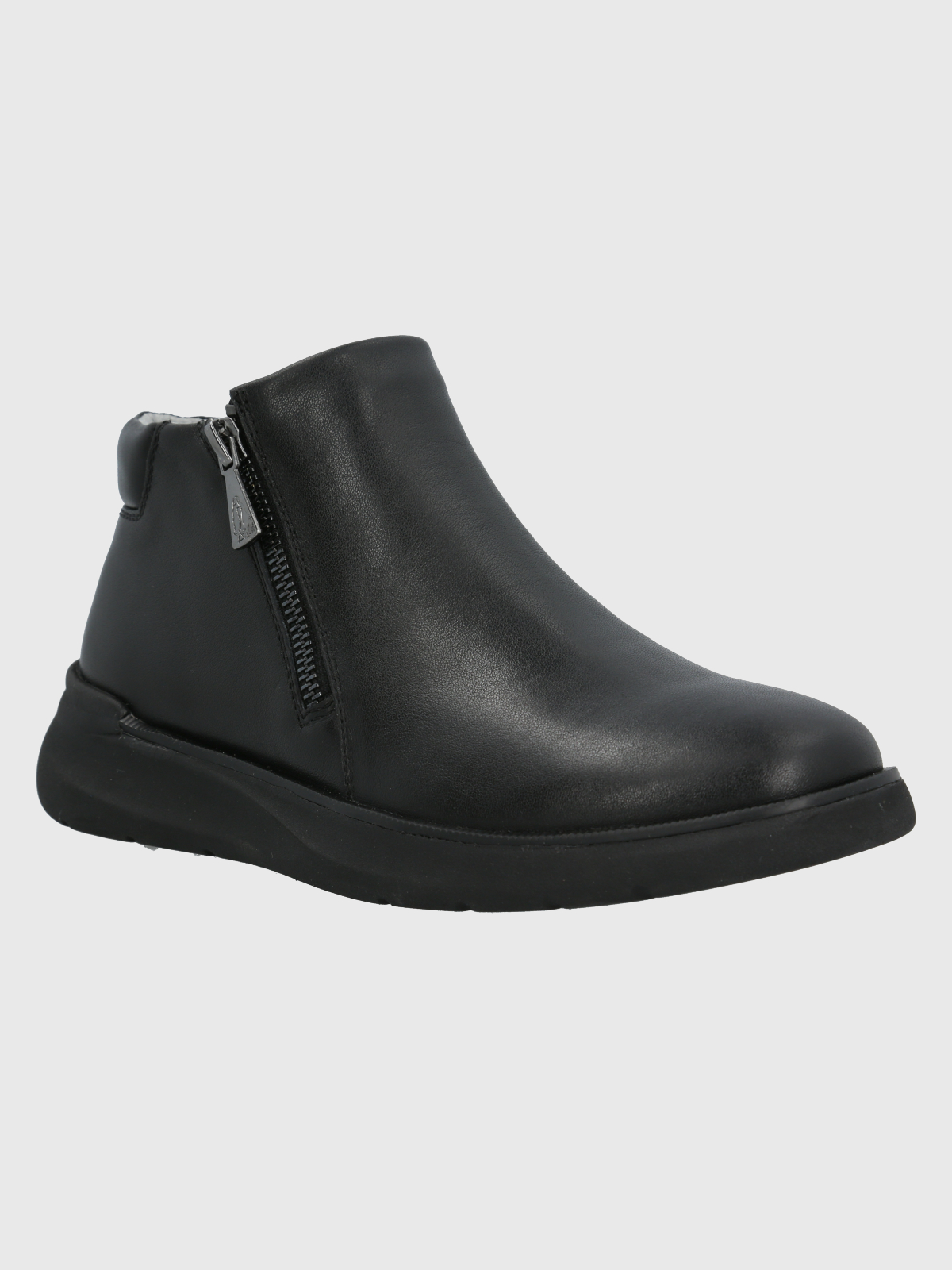BOTÍN CUERO MUJER JULIET NEGRO HUSH PUPPIES - 1