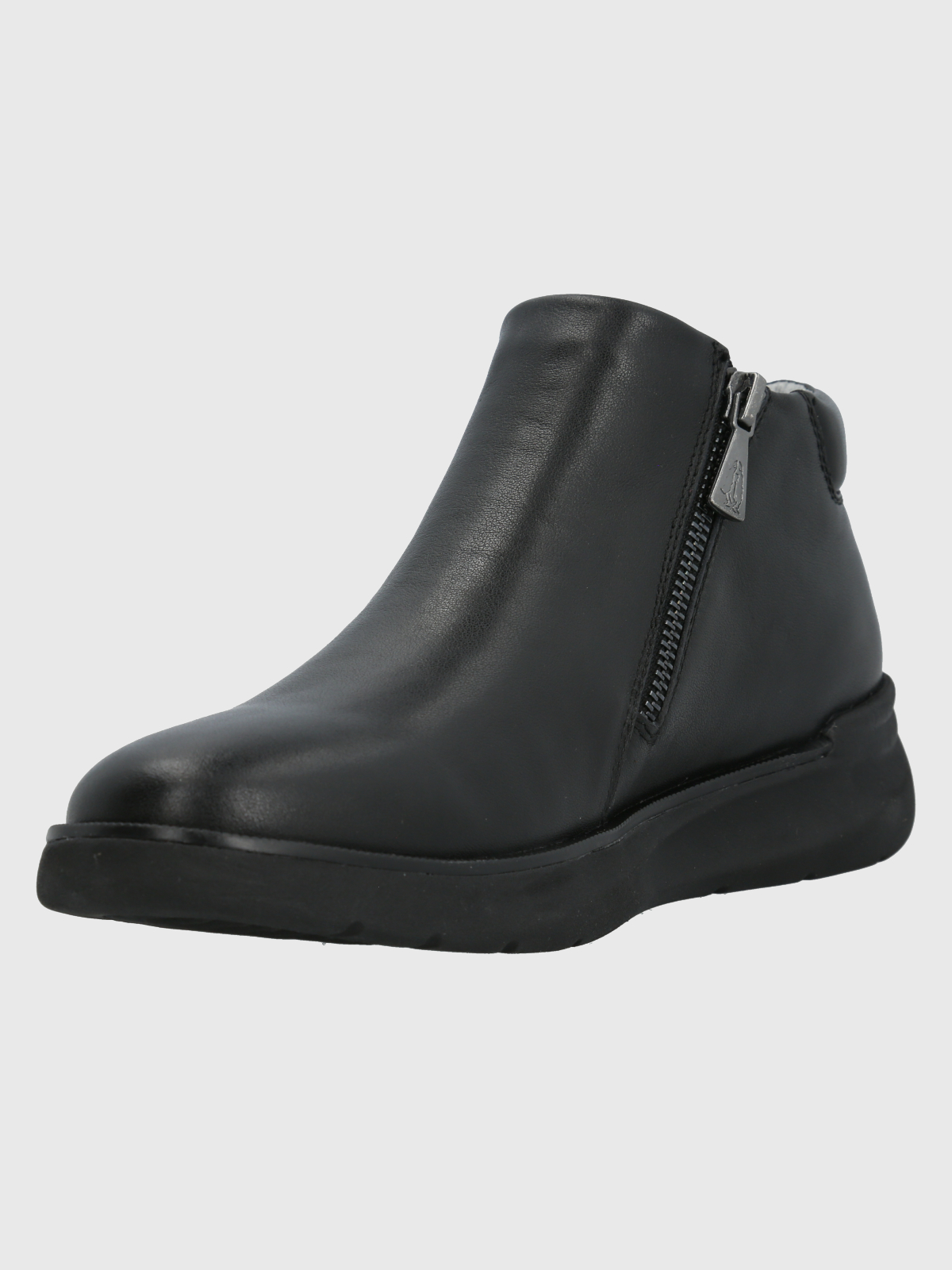 BOTÍN CUERO MUJER JULIET NEGRO HUSH PUPPIES - 5