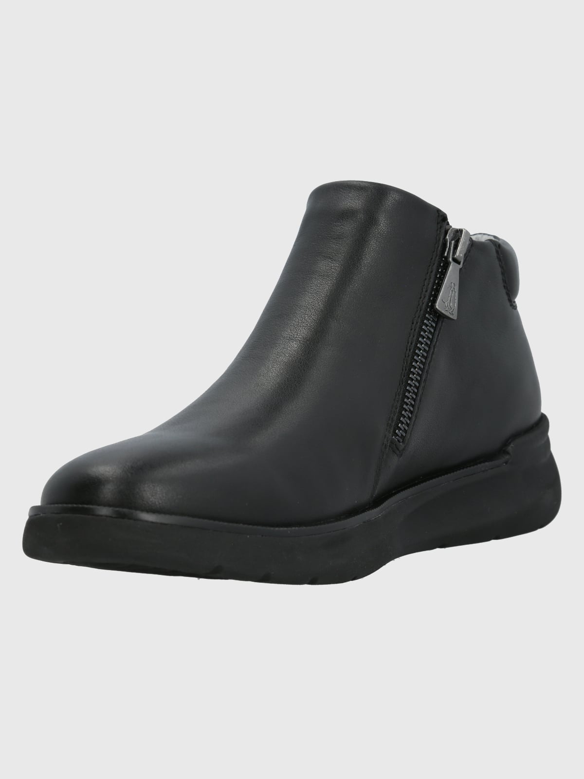 BOTÍN CUERO MUJER JULIET NEGRO HUSH PUPPIES - 5
