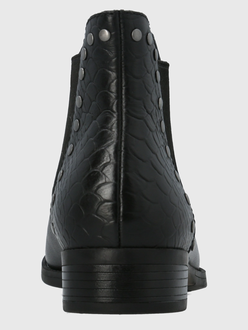 BOTIN CUERO MUJER ALVA NEGRO HUSH PUPPIES - 7