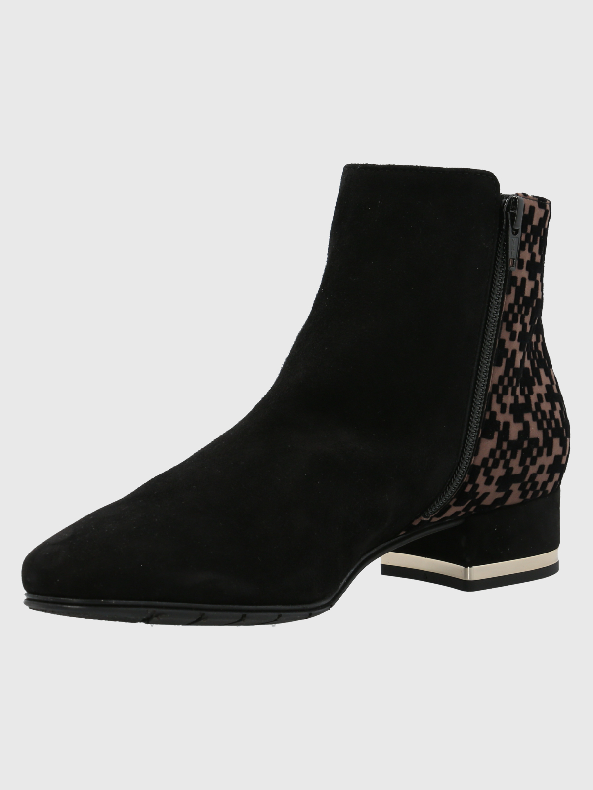 BOTÍN GAMUZA MUJER RENATA NEGRO HUSH PUPPIES - 6