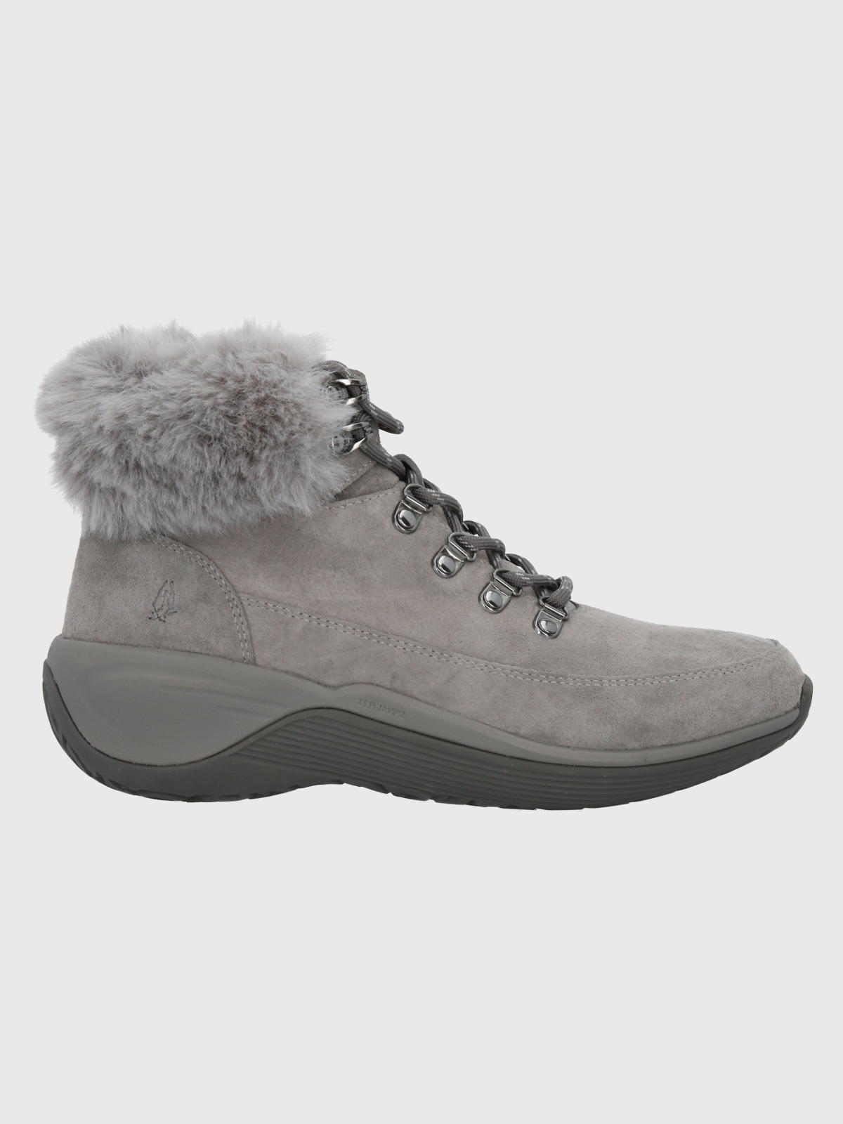 BOTÍN CUERO MUJER SPINAL RUG ALPINE GRIS HUSH PUPPIES - 2