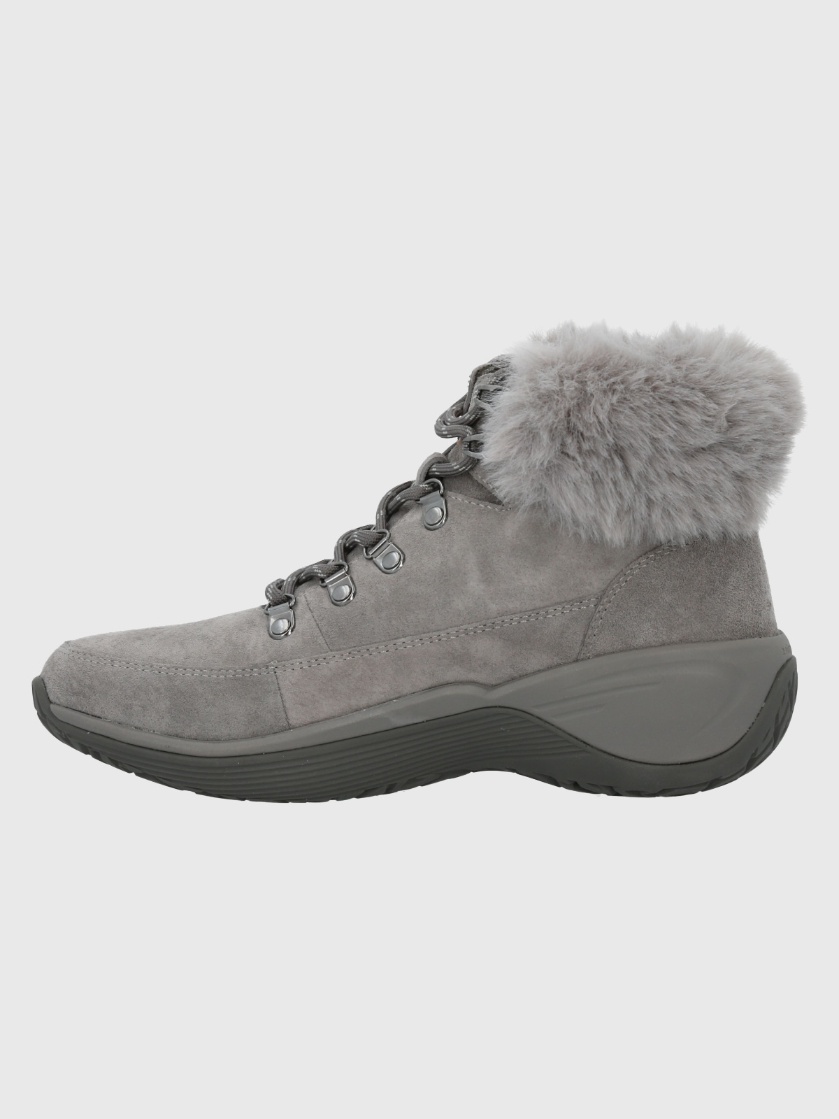 BOTÍN CUERO MUJER SPINAL RUG ALPINE GRIS HUSH PUPPIES - 6