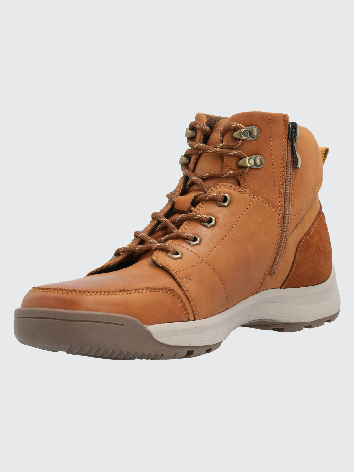 BOTÍN CUERO HOMBRE THEOBALD CAFÉ CLARO HUSH PUPPIES - 5