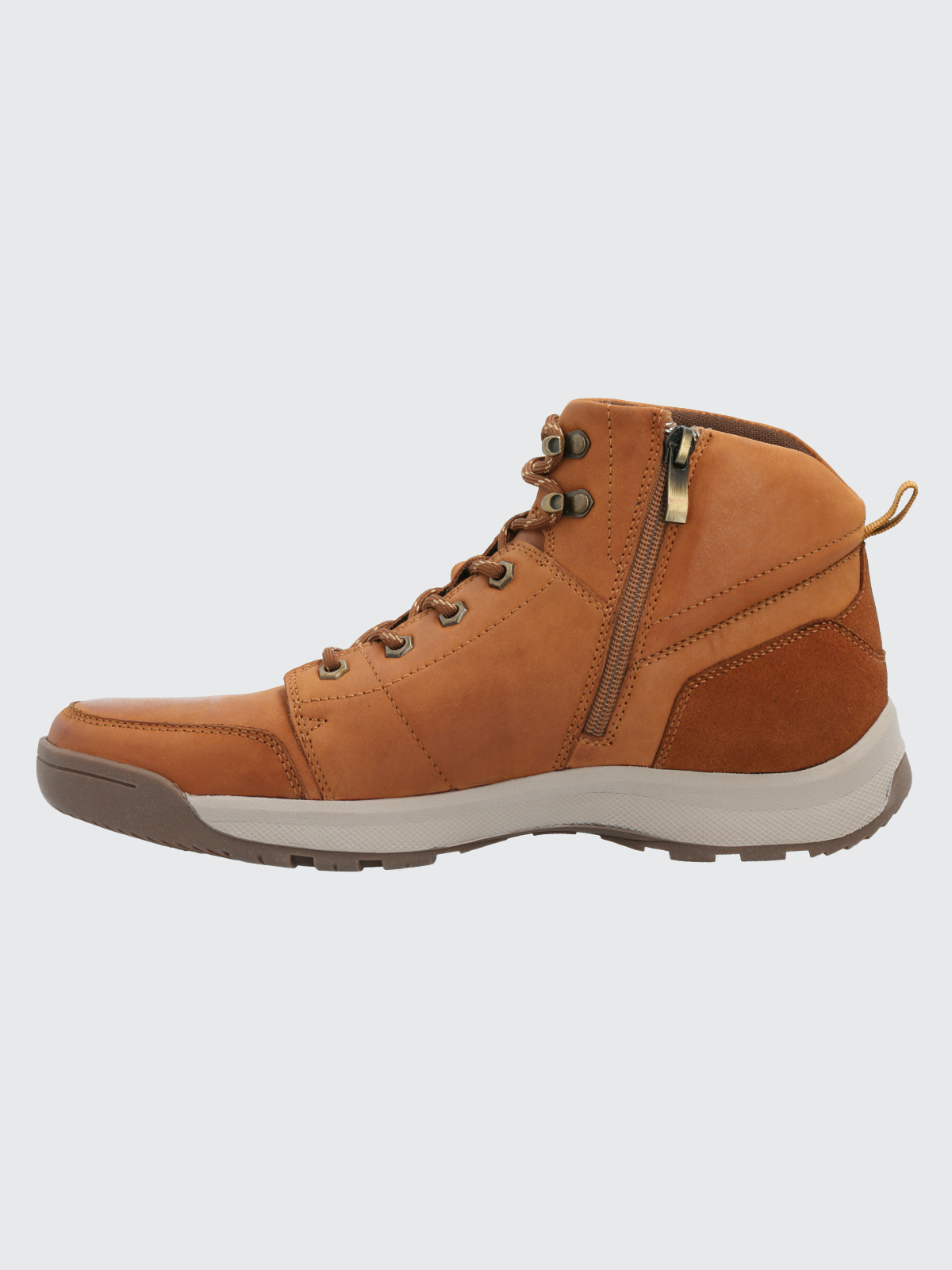 BOTÍN CUERO HOMBRE THEOBALD CAFÉ CLARO HUSH PUPPIES - 6