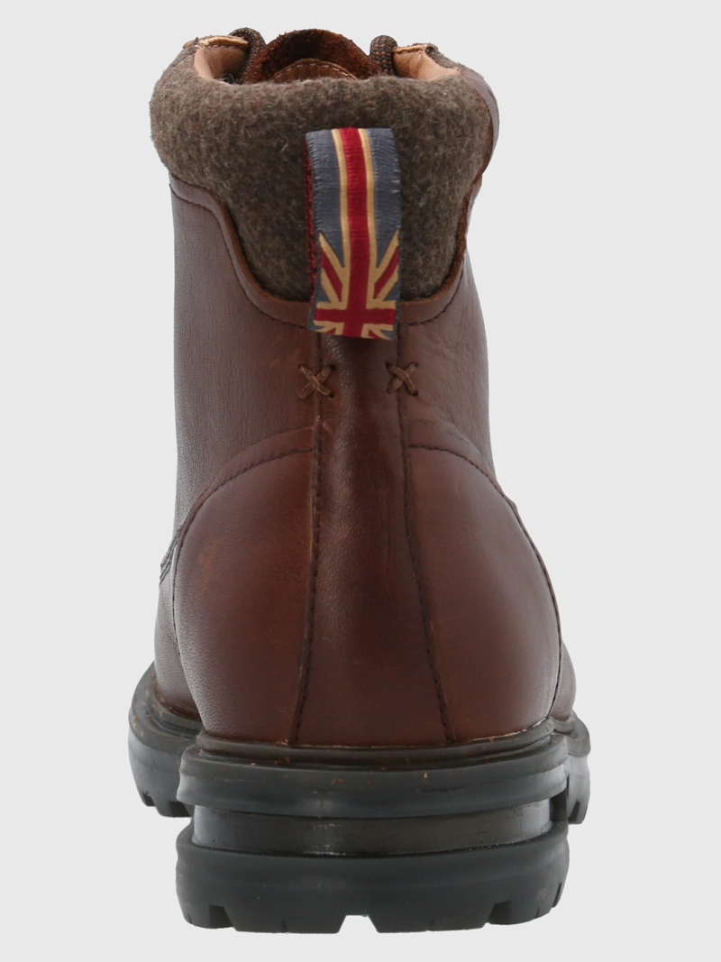 BOTIN CUERO HOMBRE ERNE CAFE  OSCURO HUSH PUPPIES - 7