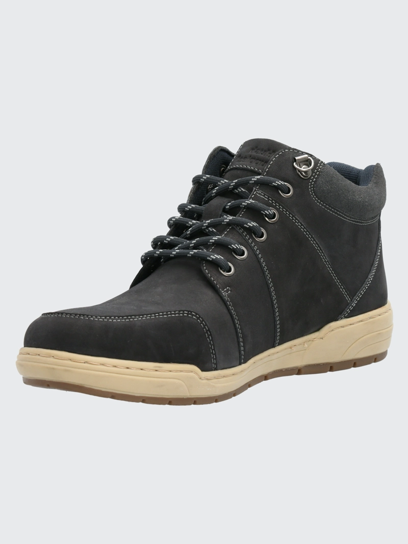 BOTÍN CUERO HOMBRE FIORD GRIS OSCURO HUSH PUPPIES - 5