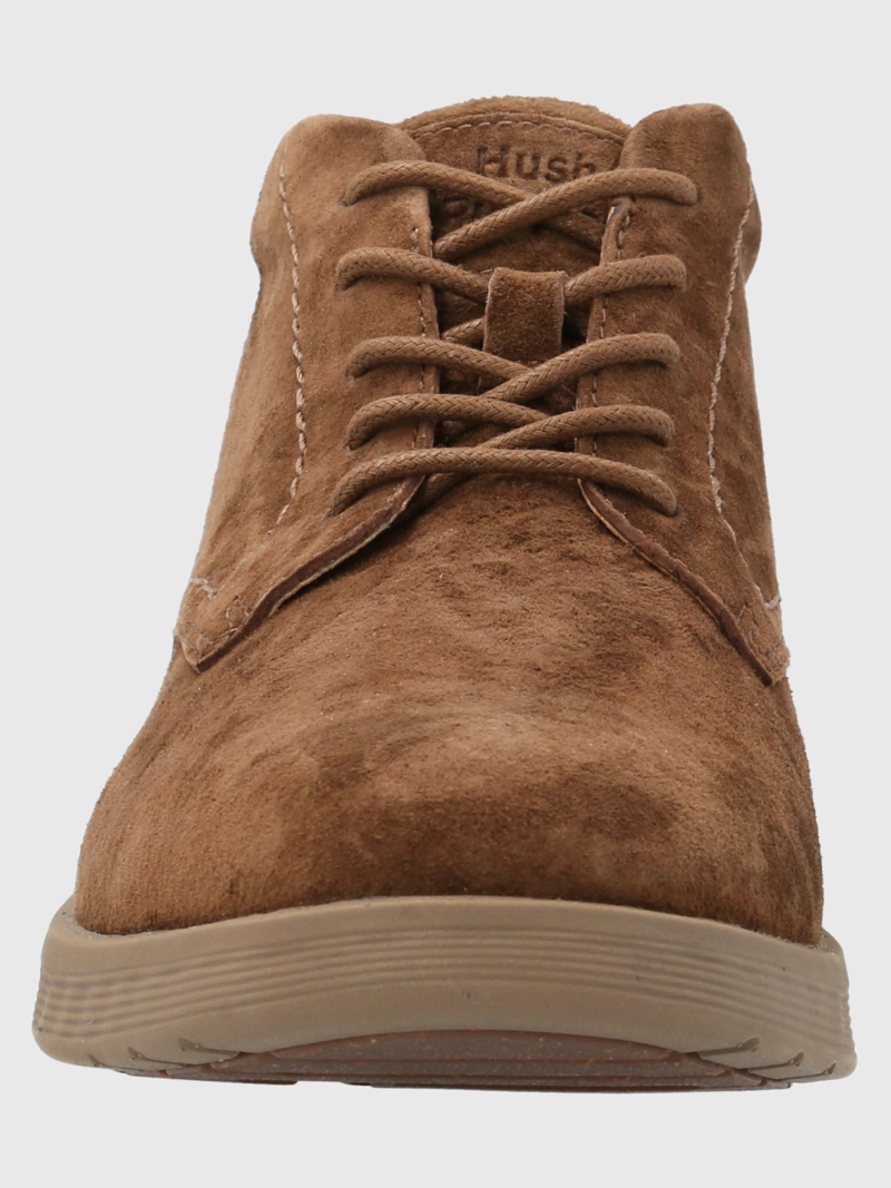 BOTIN CUERO HOMBRE SPINAL CITY CHOCOLATE HUSH PUPPIES - 4