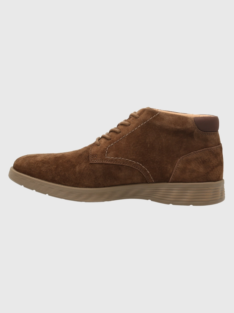 BOTIN CUERO HOMBRE SPINAL CITY CHOCOLATE HUSH PUPPIES - 5