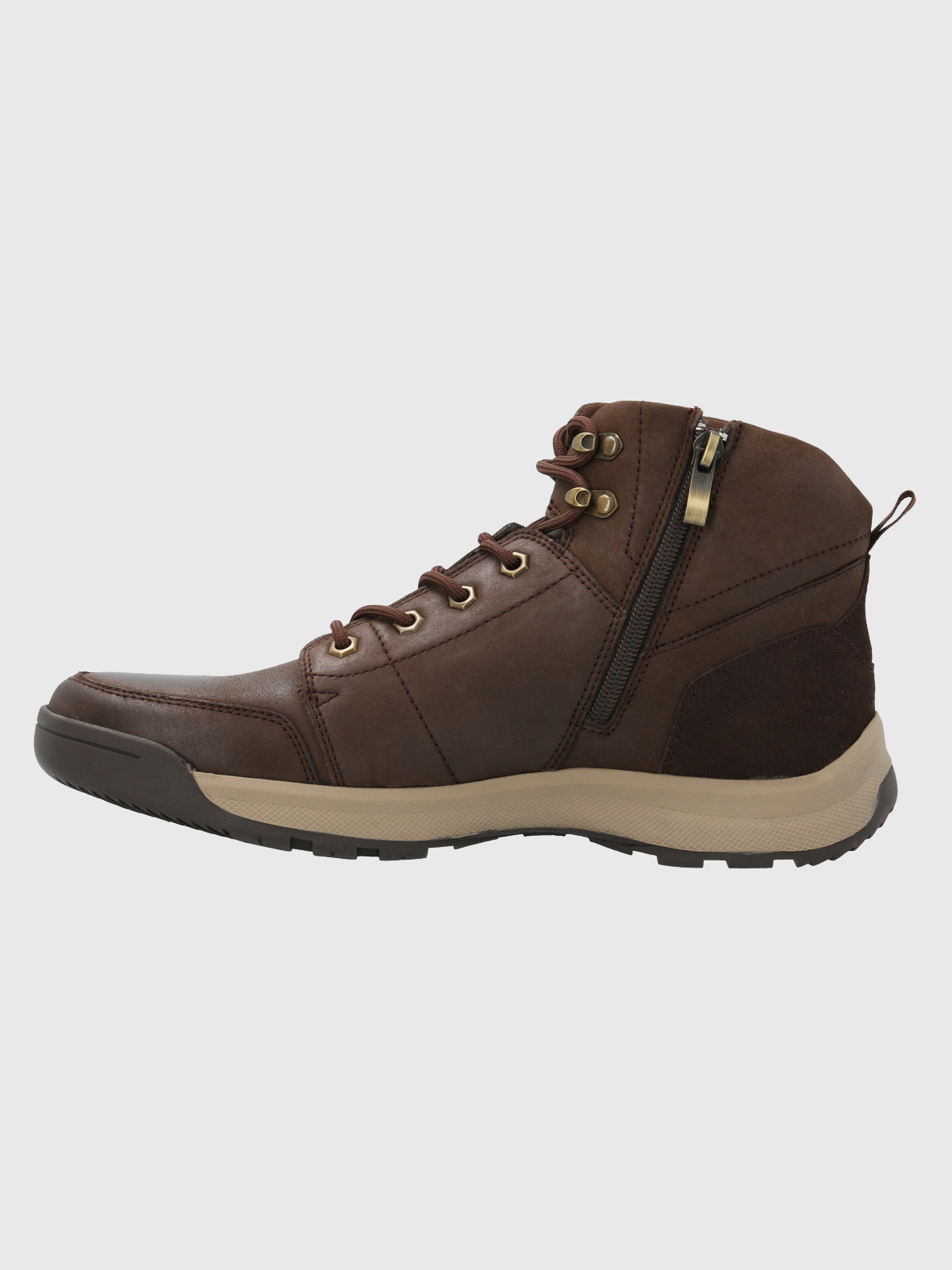 BOTÍN CUERO HOMBRE THEOBALD CAFÉ OSCURO HUSH PUPPIES - 5