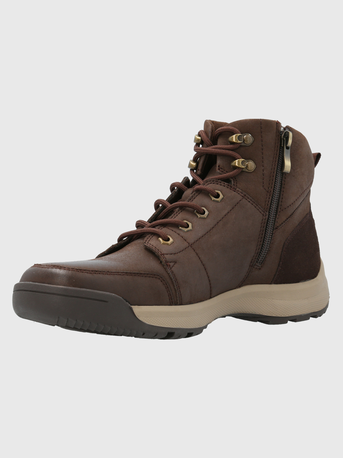 BOTÍN CUERO HOMBRE THEOBALD CAFÉ OSCURO HUSH PUPPIES - 6