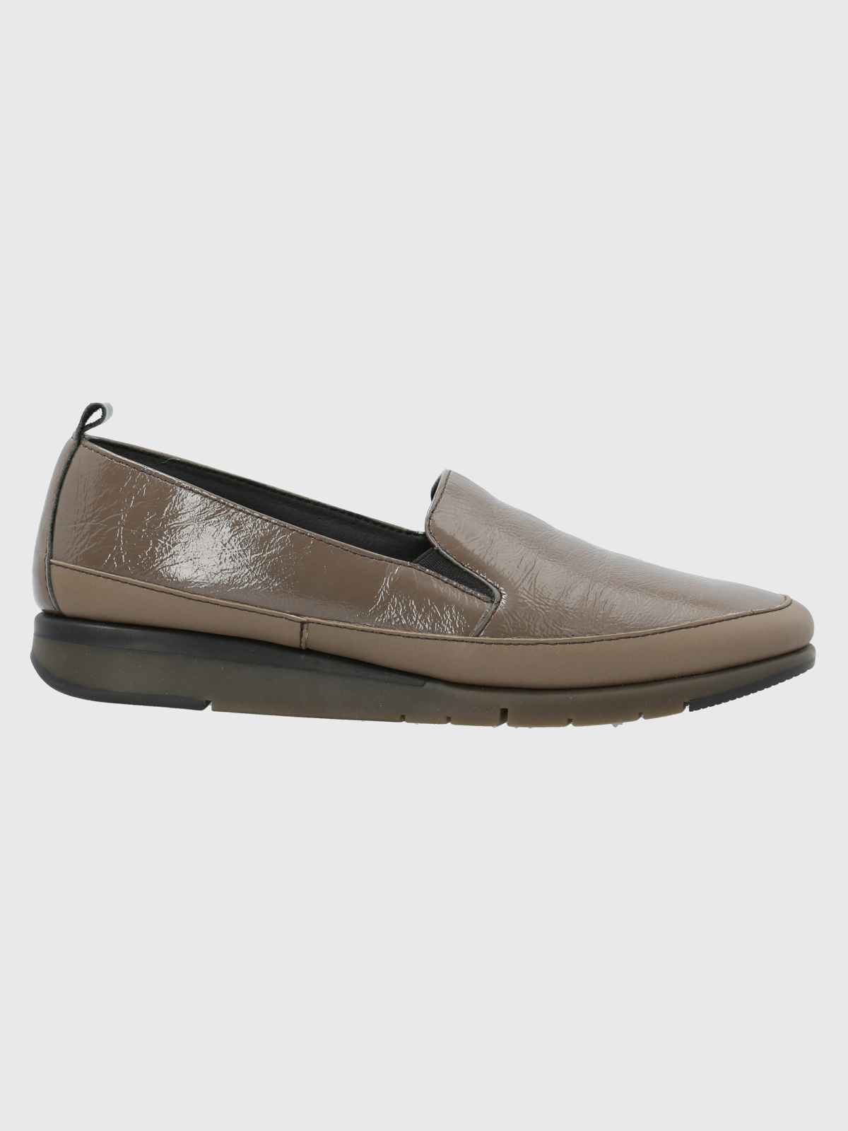 ZAPATO CUERO MUJER JUDY TAUPE HUSH PUPPIES - 2