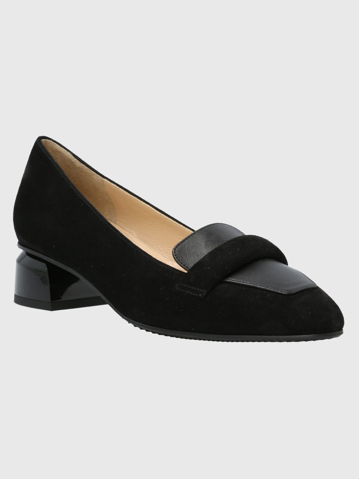ZAPATO CUERO MUJER ALVIZE NEGRO HUSH PUPPIES - 1