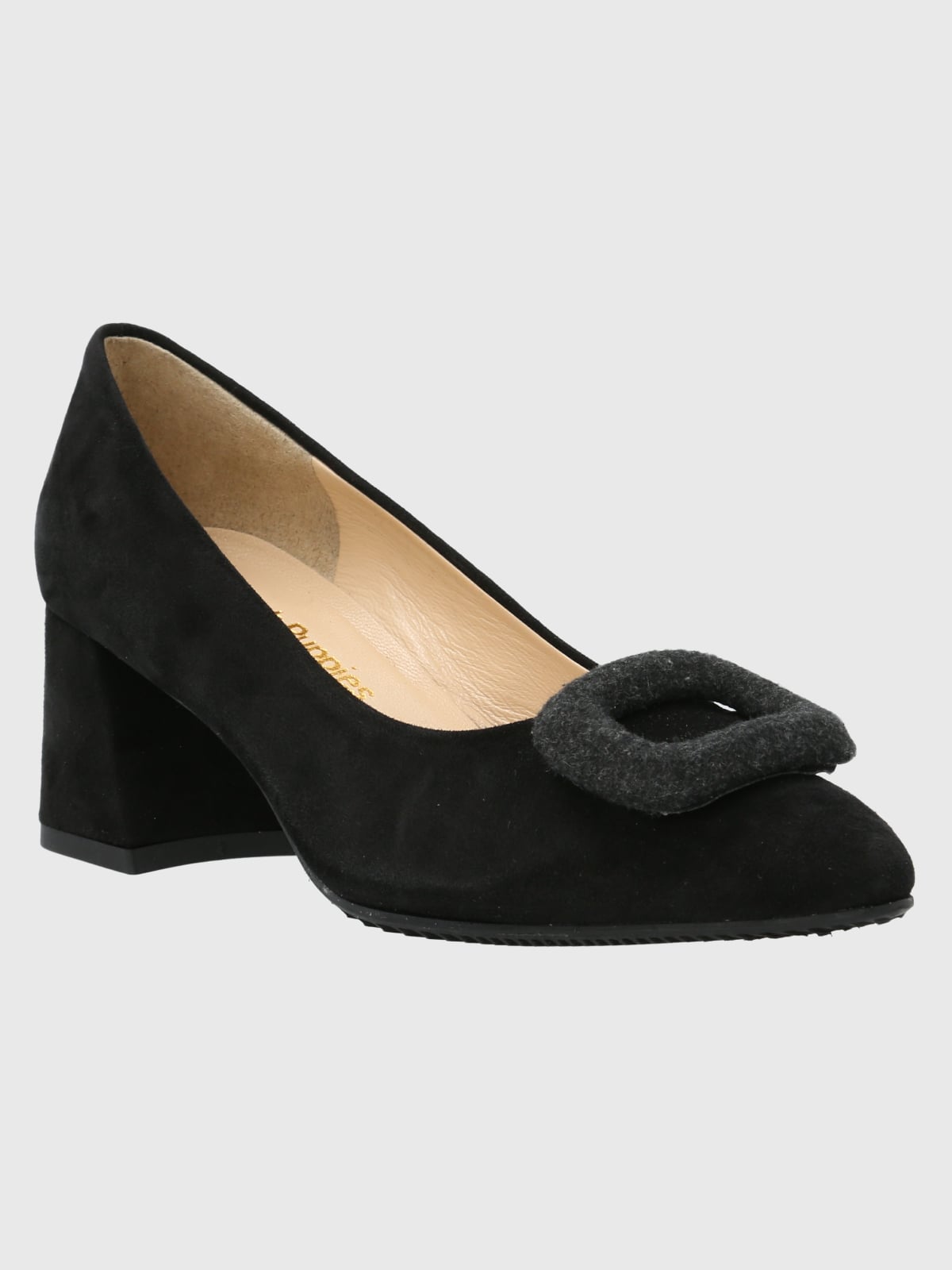 ZAPATO CUERO MUJER ALONZA NEGRO HUSH PUPPIES - 1