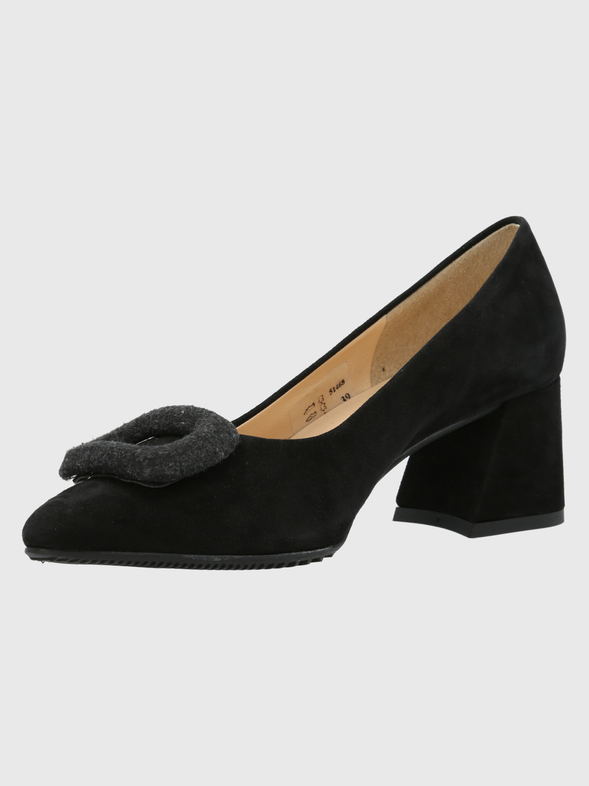 ZAPATO CUERO MUJER ALONZA NEGRO HUSH PUPPIES - 6