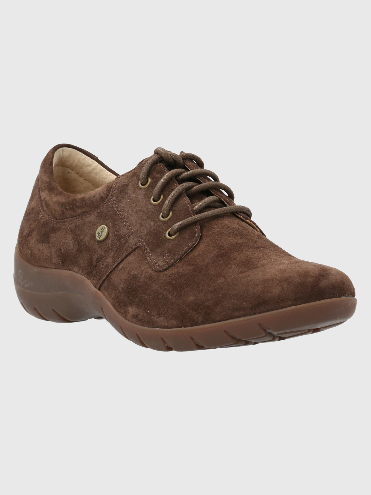 ZAPATO CUERO MUJER ROJAM CAFÉ OSCURO HUSH PUPPIES - 1