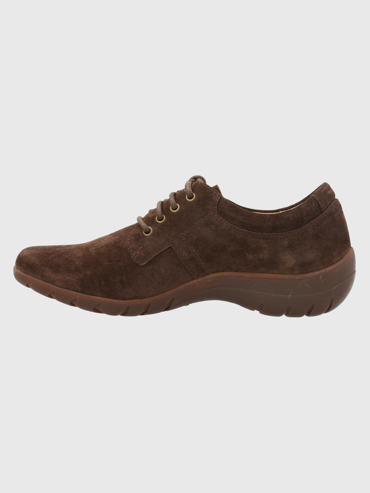 ZAPATO CUERO MUJER ROJAM CAFÉ OSCURO HUSH PUPPIES - 5