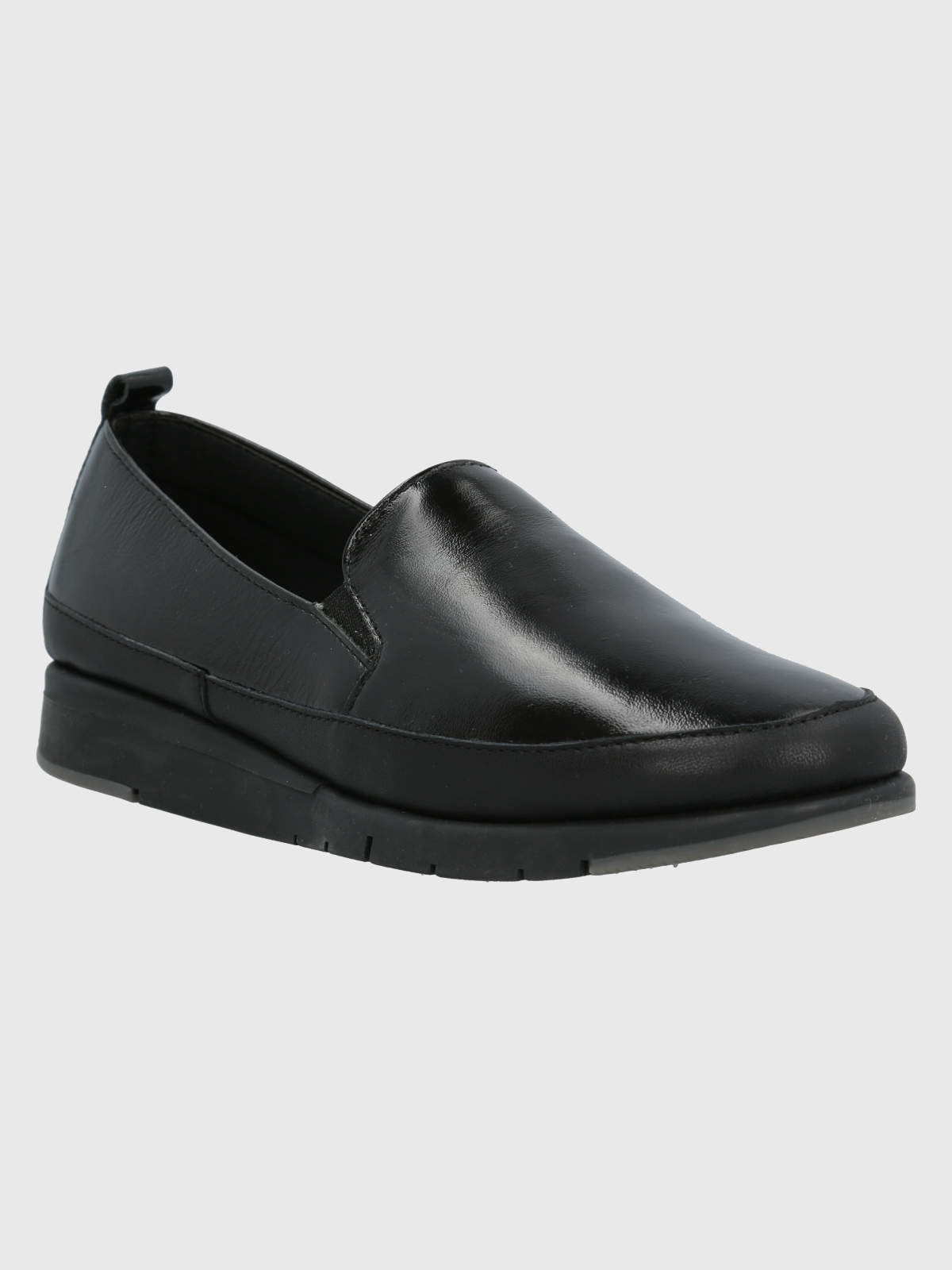 ZAPATO CUERO MUJER JUDY NEGRO HUSH PUPPIES - 1