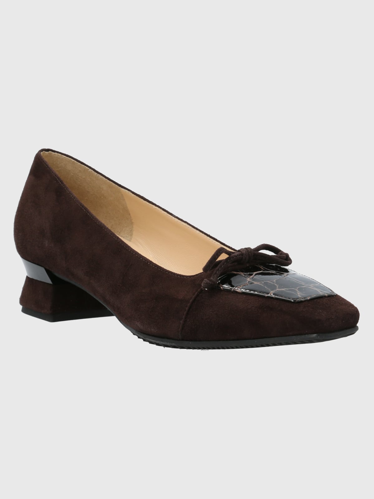 ZAPATO CUERO MUJER DINA CAFÉ OSCURO HUSH PUPPIES - 1