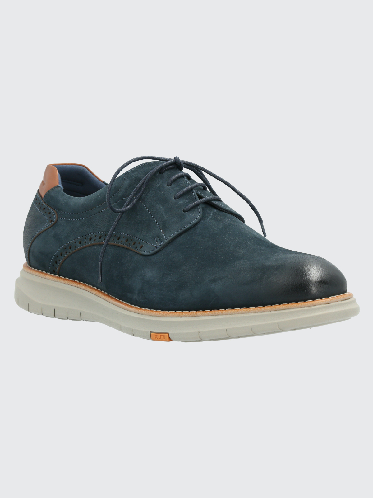 ZAPATO CUERO HOMBRE NERIO AZUL MARINO HUSH PUPPIES - 1