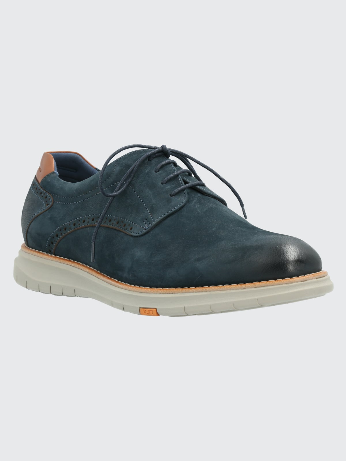 ZAPATO CUERO HOMBRE NERIO AZUL MARINO HUSH PUPPIES - 1