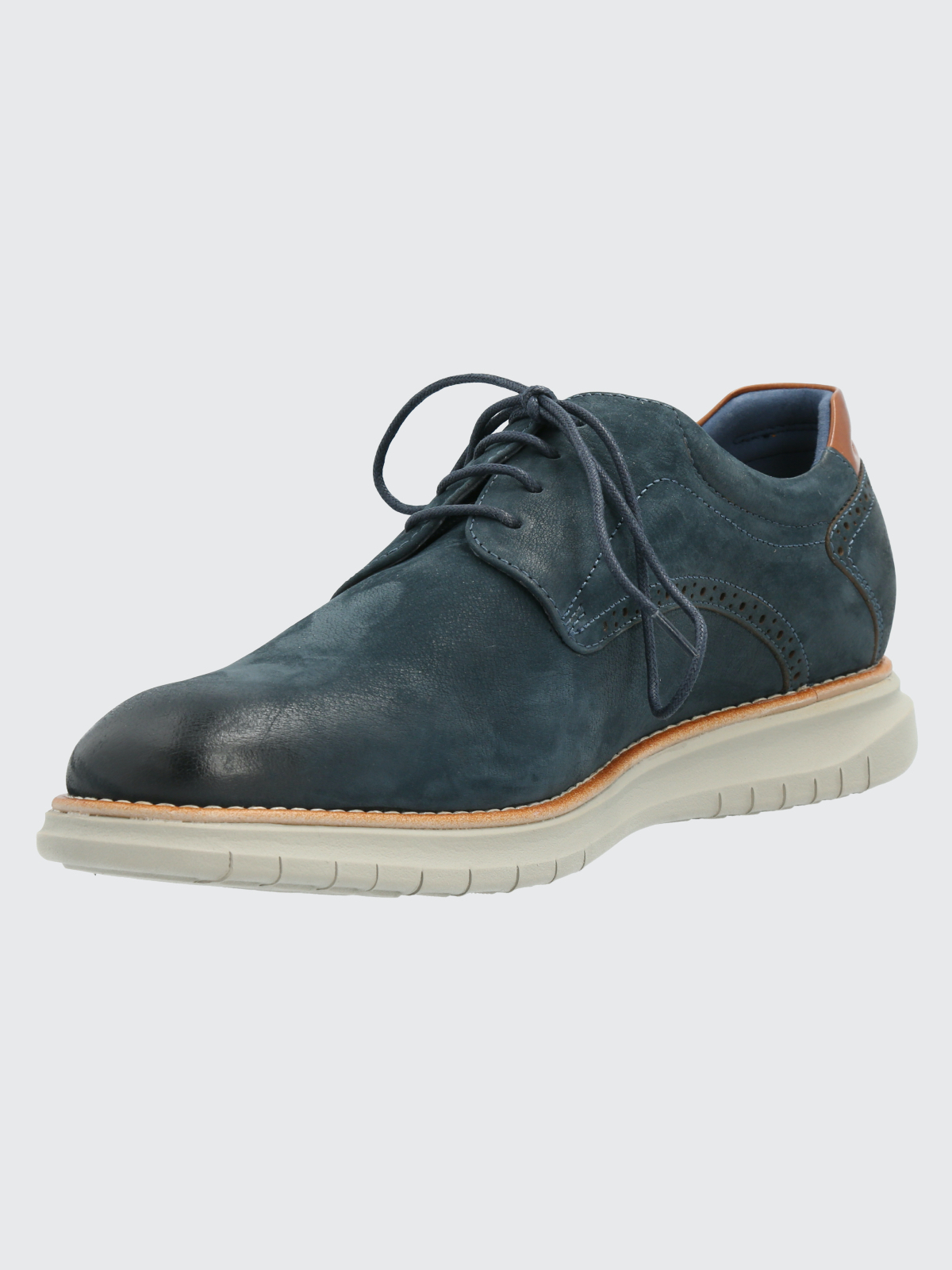 ZAPATO CUERO HOMBRE NERIO AZUL MARINO HUSH PUPPIES - 5