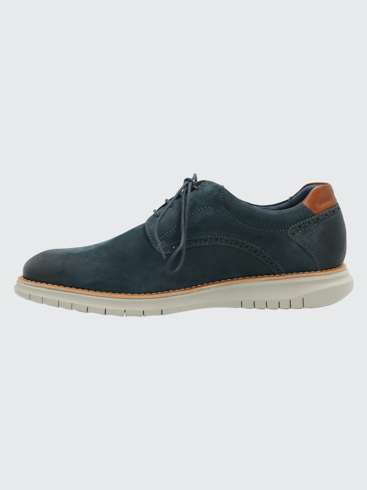 ZAPATO CUERO HOMBRE NERIO AZUL MARINO HUSH PUPPIES - 6