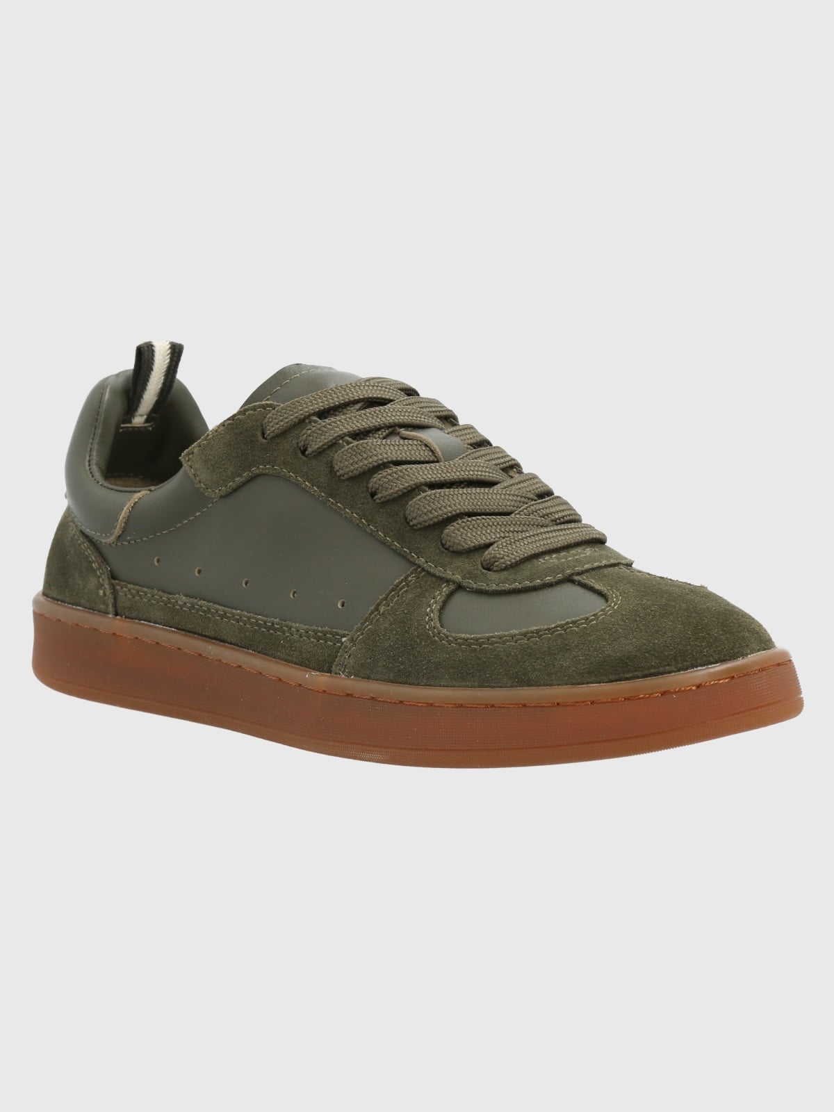 ZAPATILLA CUERO MUJER DALLAS VERDE HUSH PUPPIES - 1