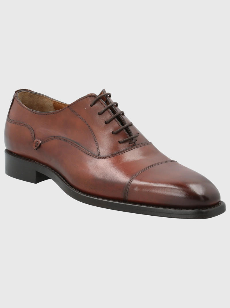 ZAPATO CUERO HOMBRE POLEONE CAFÉ HUSH PUPPIES - 1
