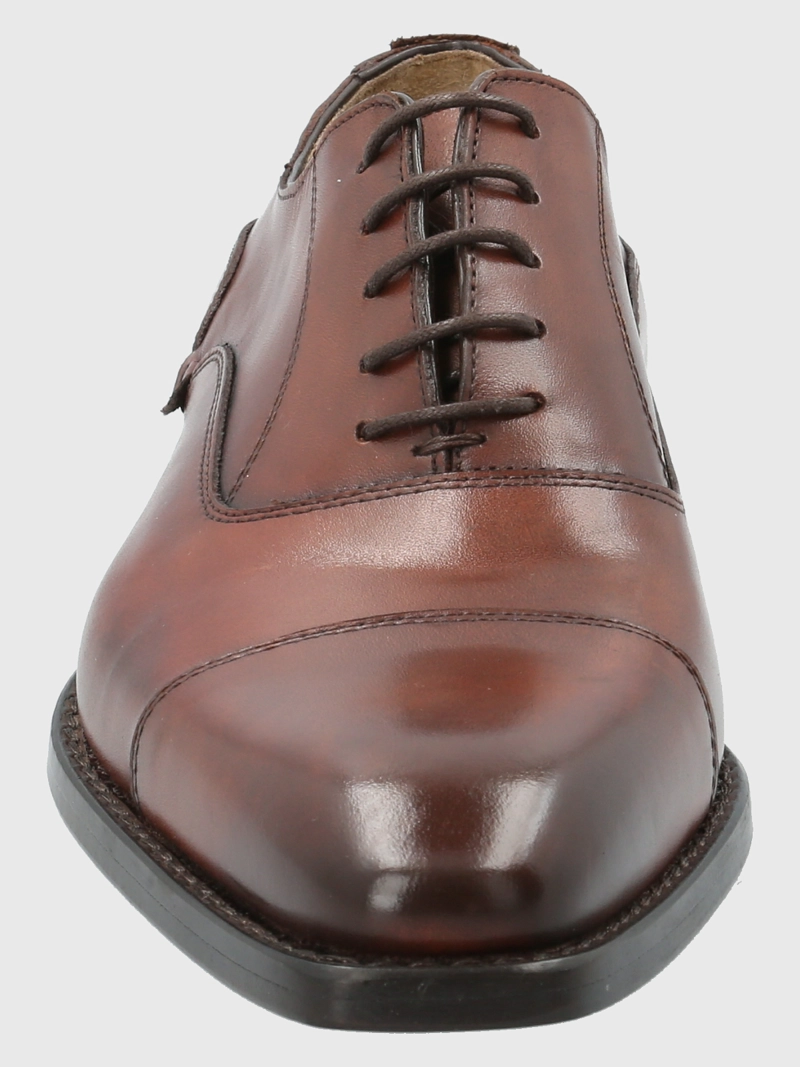 ZAPATO CUERO HOMBRE POLEONE CAFÉ HUSH PUPPIES - 4