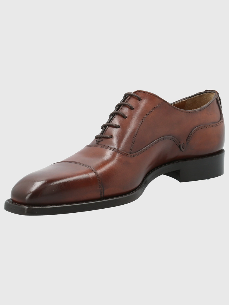 ZAPATO CUERO HOMBRE POLEONE CAFÉ HUSH PUPPIES - 5
