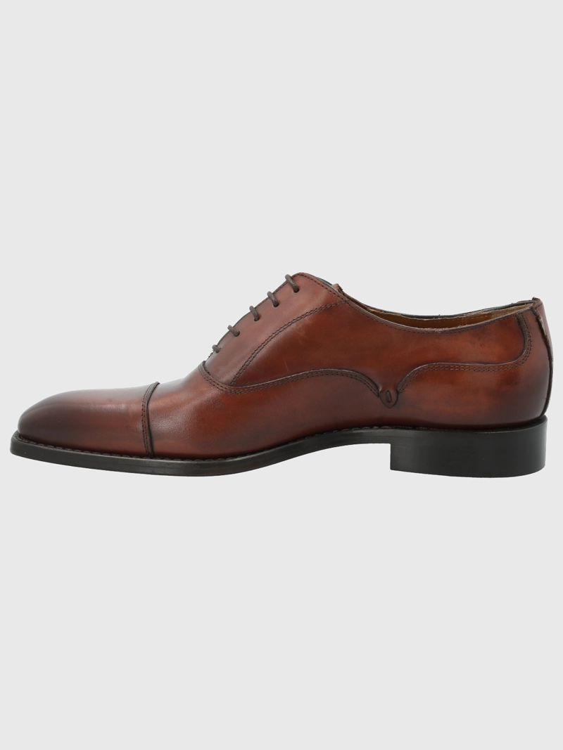 ZAPATO CUERO HOMBRE POLEONE CAFÉ HUSH PUPPIES - 6