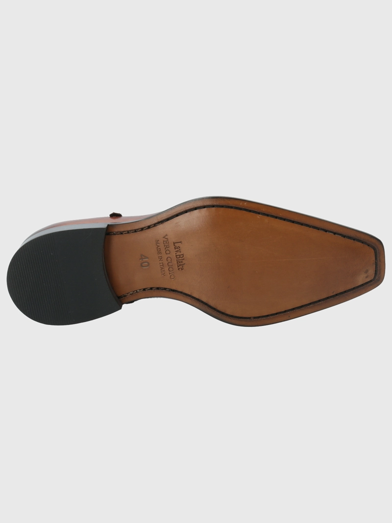 ZAPATO CUERO HOMBRE POLEONE CAFÉ HUSH PUPPIES - 8