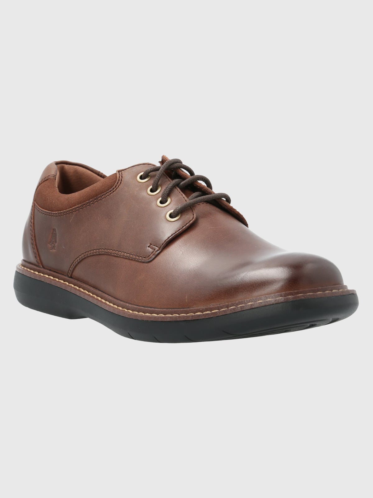 ZAPATO CUERO HOMBRE OHIO CAFÉ OSCURO HUSH PUPPIES - 1