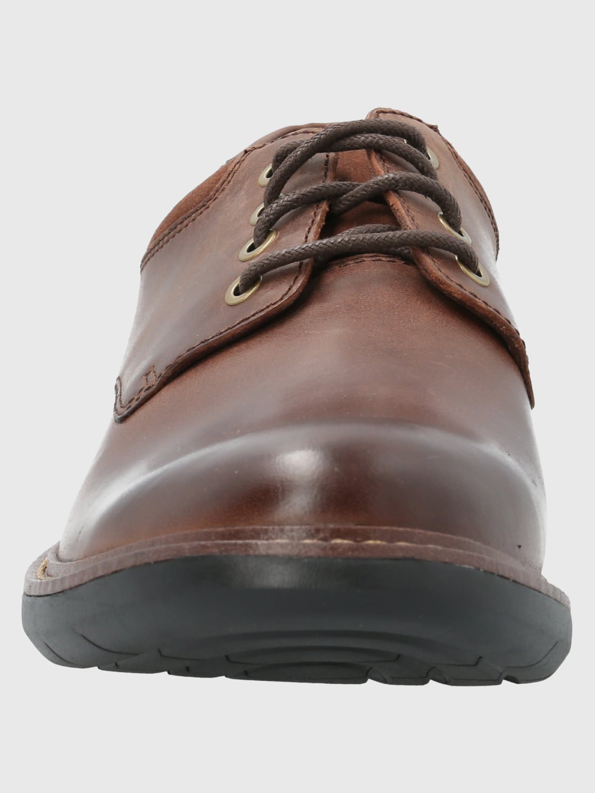 ZAPATO CUERO HOMBRE OHIO CAFÉ OSCURO HUSH PUPPIES - 4
