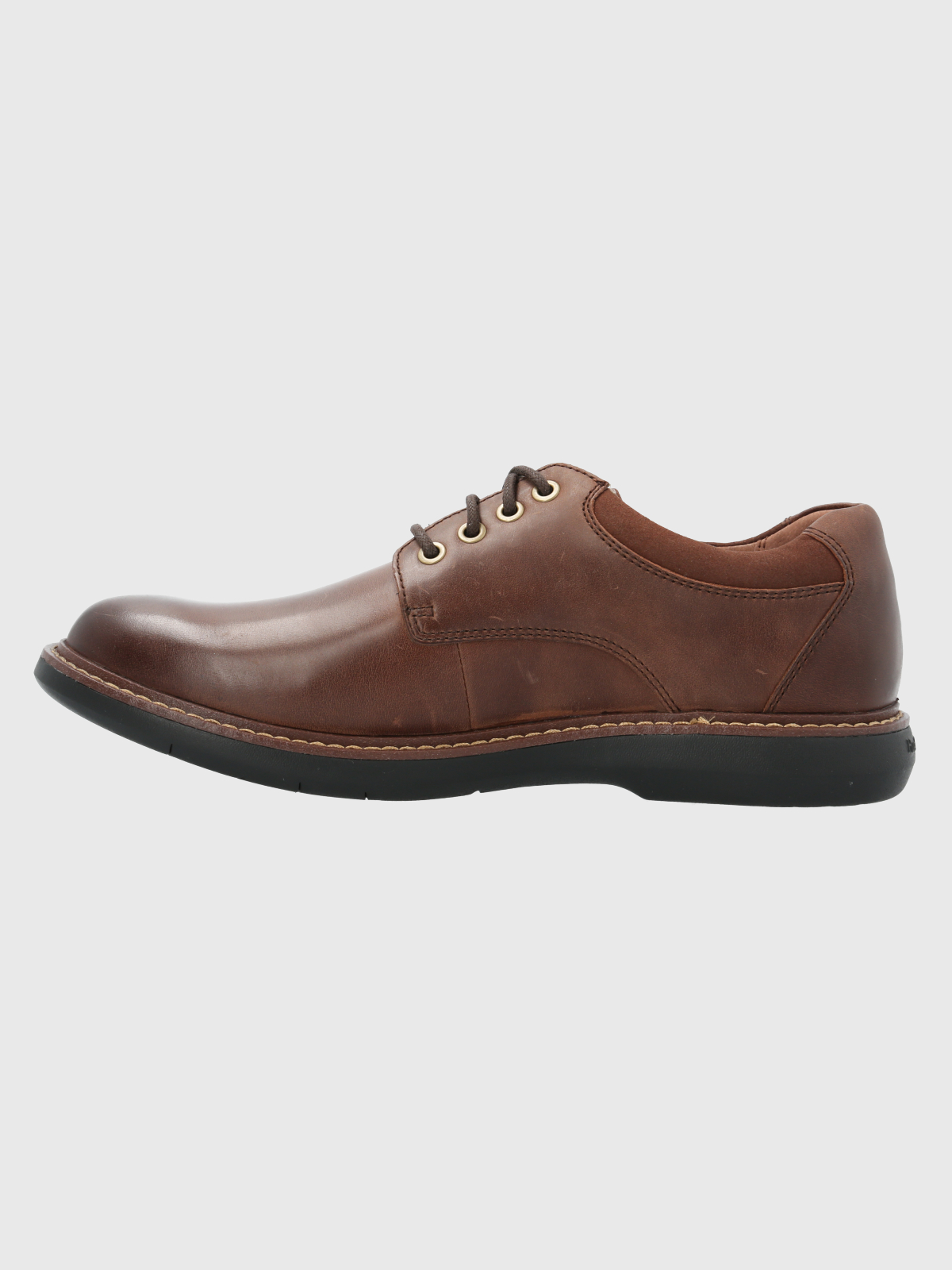 ZAPATO CUERO HOMBRE OHIO CAFÉ OSCURO HUSH PUPPIES - 5