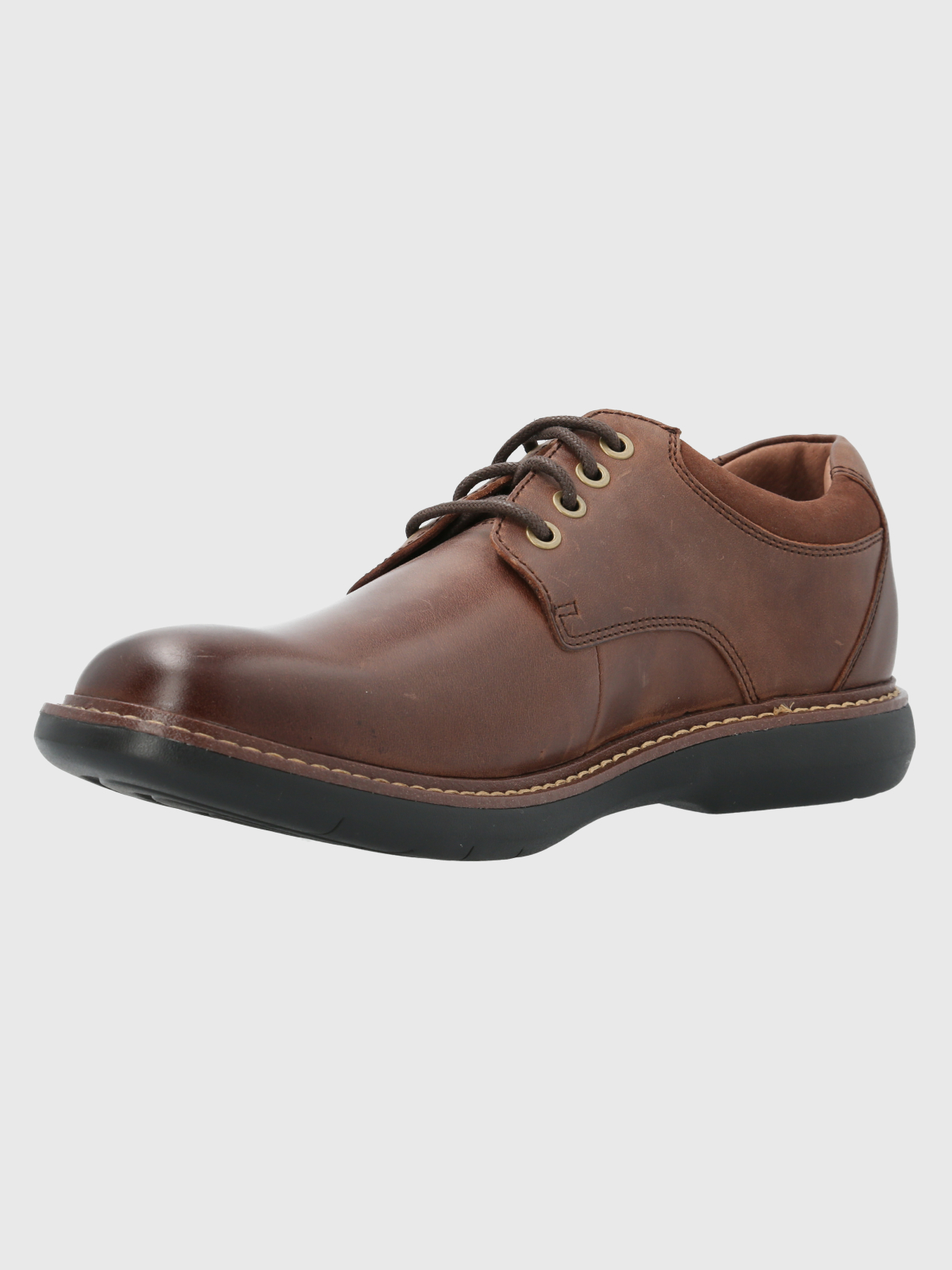ZAPATO CUERO HOMBRE OHIO CAFÉ OSCURO HUSH PUPPIES - 6