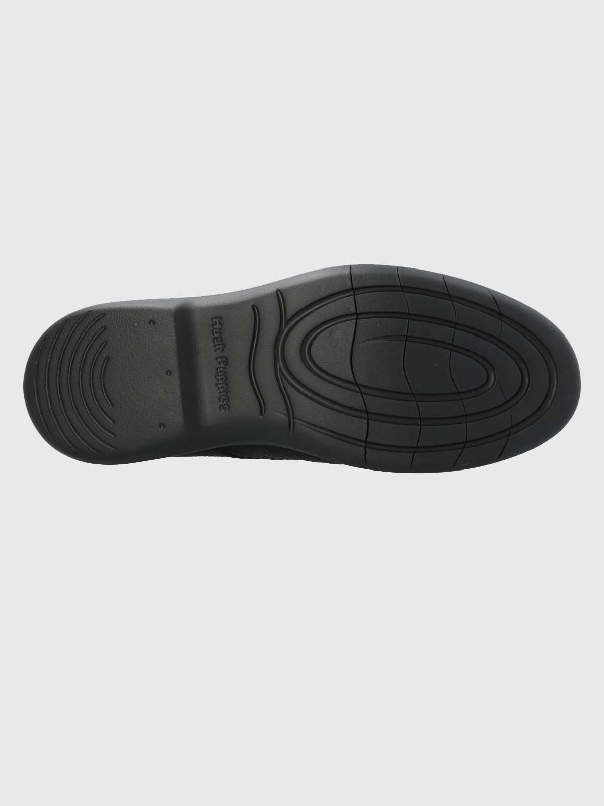 ZAPATO CUERO HOMBRE KANSAS NEGRO HUSH PUPPIES - 8