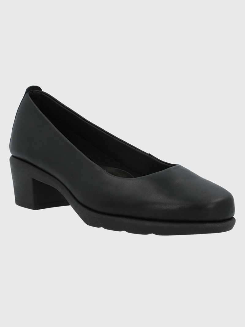 ZAPATO CUERO MUJER TIINA NEGRO HUSH PUPPIES - 1