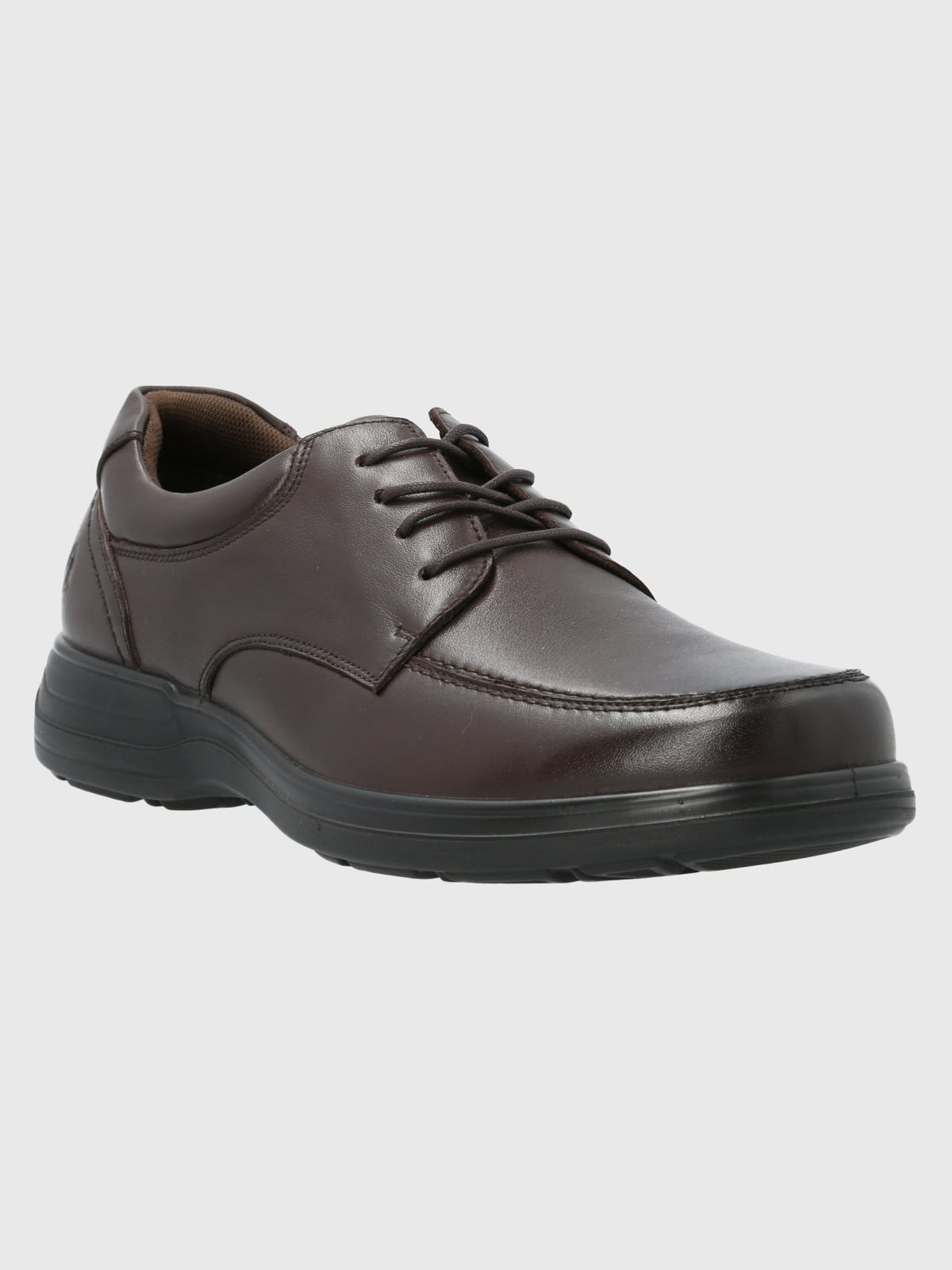 ZAPATO CUERO HOMBRE ADRIAN CAFÉ HUSH PUPPIES - 1