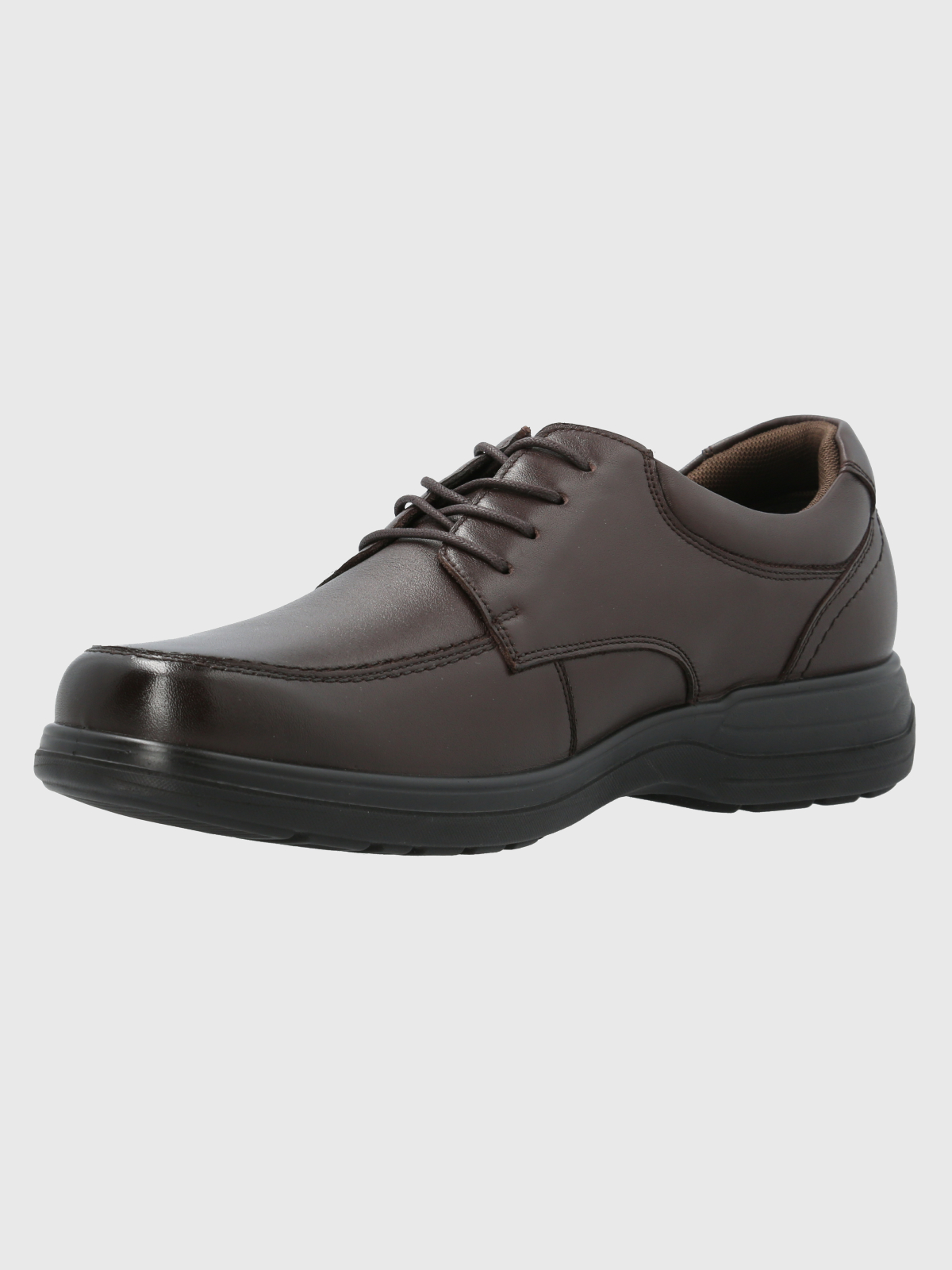 ZAPATO CUERO HOMBRE ADRIAN CAFÉ HUSH PUPPIES - 6